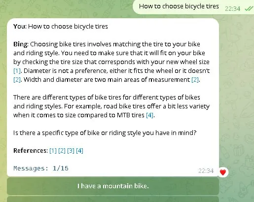 EdgeGPT Telegram Bot